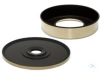 Auffanggefäß und Deckel P-14 cl PTFE beschichtet Zur schwermetallfreien und eisenfreien Mahlung...