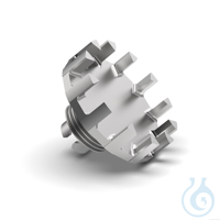 rotor 6 ailettes P-14 acier inoxydable Le rotor de percussion à 6 nervures avec ailettes de...
