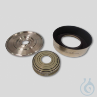 Récipient collecteur PTFE cpl. P-14 Insert de frappe fermé Couvercle en titane Récipient...