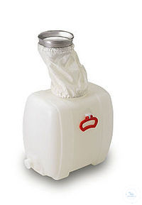 collecting vessel 60 litres with flange + filter hose For grinding large...