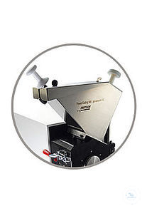 protected funnel with sample pusher, 3 litres The protected funnel with...