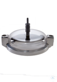 clamping lid plexiglas with 2 rotation nozzles Clamping lid with 2 rotation nozzles for wet...