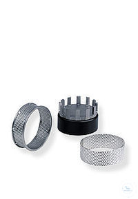 sieve ring P-14 stainl. Steel 0.08 mm trapezoidal perf. d = 90 mm