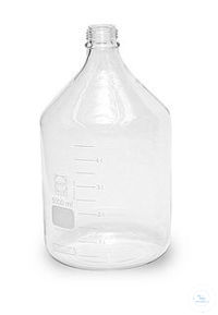 sample glass 5 litres wide mouth bottle GL 80 for p-19 / p-19L / p-25 /...