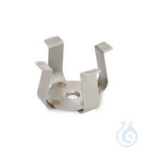 Flask Clamp, 25 mL Durable stainless steel Universal Platforms available in a...