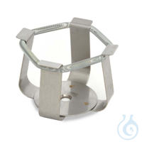 Flask Clamp, 125 mL Durable stainless steel Universal Platforms available in...