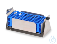 Test Tube Rack 16 mm Pivoting Durable stainless steel Universal Platforms...