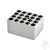 Modul-Block 12/13 mm 20 Hole Eloxierte Aluminiumblöcke für Gefäße, Röhrchen, (Mikro-,...