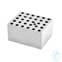 Modul-Block 0.5 mL Microtaper Eloxierte Aluminiumblöcke für Gefäße, Röhrchen, (Mikro-,...