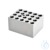 Modulblock 11.5/1.5 mL Mikrozentrifuge Eloxierte Aluminiumblöcke für Gefäße, Röhrchen, (Mikro-,...