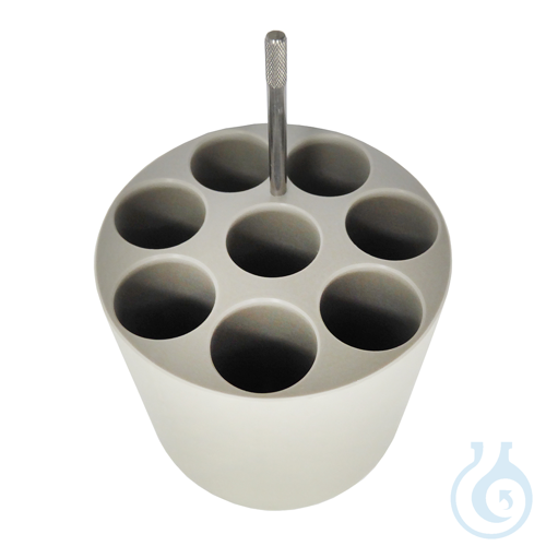 Rack 8x30ml D26mm RB 2/pk