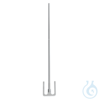 Stirrer Shaft 40x0.7 cm Anchor Blade Stirrer Shaft 45x0.7 cm, Anchor Blade