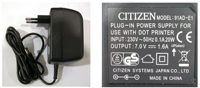 Adapter 230V EU CBM910 Adapter 230V EU CBM910