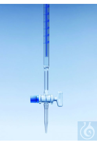 BURETTE 10ML GLASS KEY CLS AS PYREX BURETTES, GLASS KEY, SCHELLBACH, CLASS...