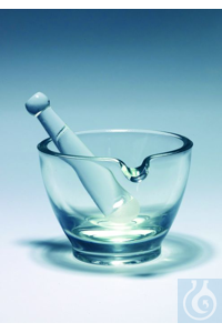 MORTAR ONLY 80MM GLAZED PYREX MORTAR ONLY DIAMETER 80MM (100ML) GLAZED