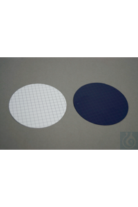 Membraanfilter 47 mm - 0,45 &micro;m, MCE wit met zwart raster, steriel