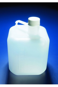 5LTR PP BTLE WITH HANDLE & CAP AZLON BOTTLE, CARBOY, HEAVY DUTY, 5 L, PP,...