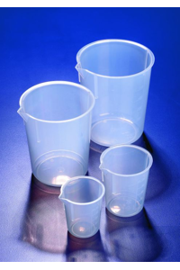 50ML BEAK MLD GRAD PK10 AZ PP AZLON BEAKER, TAPERED, MOULDED GRADUATIONS, PP,...