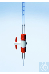 BUR.S/COCK PTFE BS846 B 25 X 0 MBL BURETTE, MODULAR, PTFE STOPCOCK, CLASS B,...