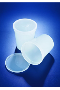 CONTAINERS NAT. 4 OZ. AZLON CONTAINERS, SNAP-ON-LID, PP, 125 ML...