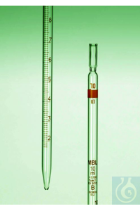 pipette grad.1ml,type 2. cl b MBL PIPETTE GRADUATED, TYPE 2, CLASS B, 1...