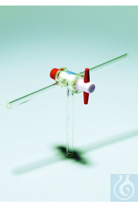 STOPCOCK PTFE T BORE 2.5MM STOPCOCK PTFE T BORE 2.5MM(eenheidsverpakking = 5)