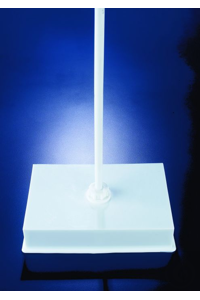 WEIGHTED RETORT STAND WHITE PE AZLON WEIGHTED RETORT STAND WHITE, PE, ROD...