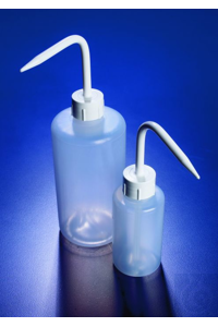 WASH BOTTLE SQ/S 250ML WHITE AZLON WASH BOTTLE, NARROW NECK, SQUARE SHOULDER,...