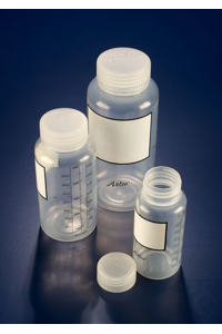 BOTTLE 125ML WM 38MM NK GRADS AZLON BOTTLE, ROUND, WIDE NECK, GRADUATED,...