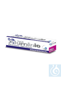 Papel de aluminio, 29mm x 250m, 13 µm