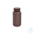 Frasco redondo de HDPE cuello ancho, ámbar, 250 ml, 12 Uds. Botella rígida y ámbar de polietileno...