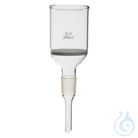 Embudo Büchner esmerilado 19/26 con placa filtrante, porosidad 3, 80 ml , Ø 40 m