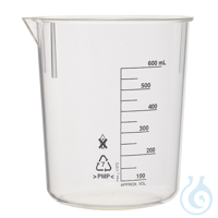 Vaso de precipitados forma baja de PMP, 10.000 ml