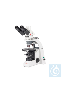 Microscopio Petrográfico Profesional MOTIC serie BA-310 POL, trinocular (20:80)