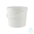 Contenedor blanco con asa y cierre hermético, 2,5 litros, PP, 1 Ud. De color blanco. Tapa a...