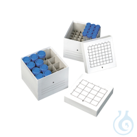 Caja de cartón congelable para 100 criotubos de