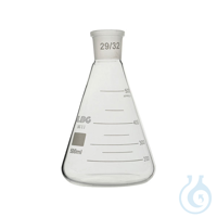 Matraz Erlenmeyer esmerilado 14/23, LBG 3.3, 10 ml, 12 Uds.