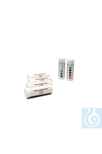 Tiras indicadoras para la determinación de nitratos, 0-500 mg/L (ppm), 100 tiras