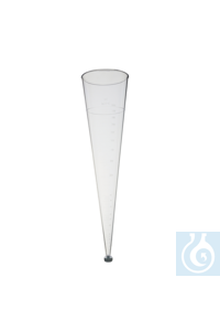 Cono Imhoff para sedimentación de plástico (SAN), 1000 ml