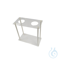 Soporte de metacrilato para 2 conos Imhoff