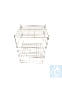 Soporte de acero inoxidable para 4 conos Imhoff