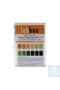 Papel indicador de pH en tiras - Labbox España