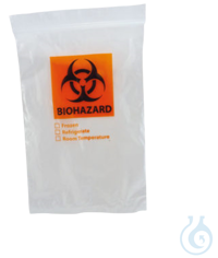 Bolsa doble para transporte de muestras, 160x200 mm, 100 Uds.