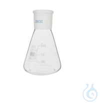 Matraz Erlenmeyer esmerilado 19/26, GLASSCO, 250 ml