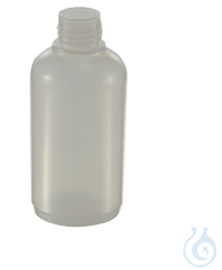 Frasco de PE baja densidad cuello estrecho, D17, 125 ml, 10 Uds.
