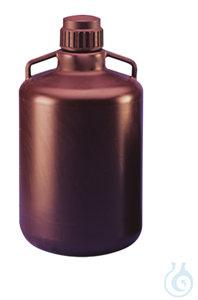 Bidón con asas, HDPE, ámbar, 10 l