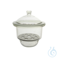 Desecador con tapa de bola y placa porcelana, 150 mm, LBG N, 2 uds