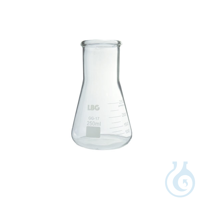 Matraz Erlenmeyer cuello ancho, 150 ml, LBG 3.3, 12 uds