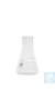 Matraz Erlenmeyer cuello ancho, 100 ml, LBG 3.3, 12 Uds. Con reborde y graduación. Fabricado en...
