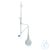 Aparato Clevenger, para aceite más denso que el agua Fabricado en vidrio borosilicato 3.3 de...